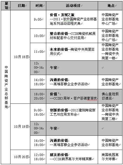 第十八届中国国际陶瓷及卫浴博览交易会