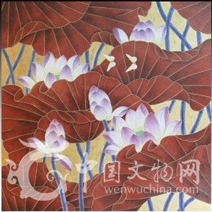 作品名称:荷风送香 现收藏于藏乐阁当代名家陶瓷艺术馆