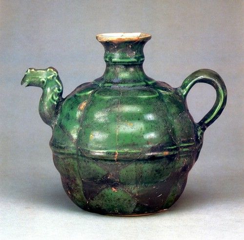 宣德绿釉凤首注 景德镇御厂出土品.jpg